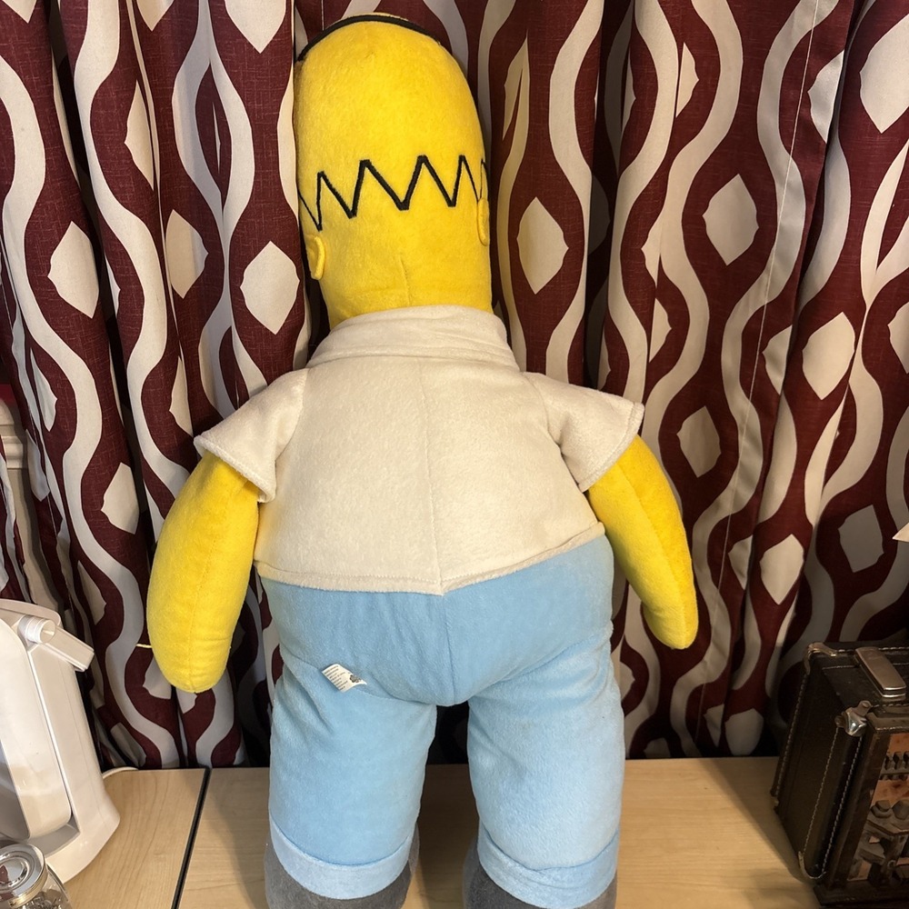 Homer Simpson Plush 29" 2004 Toy Factory The Simpsons - Picture 8 of 16